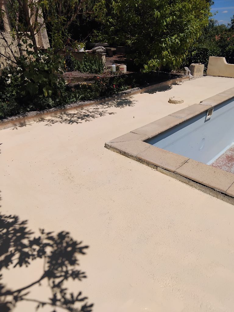 Peinture terrasse