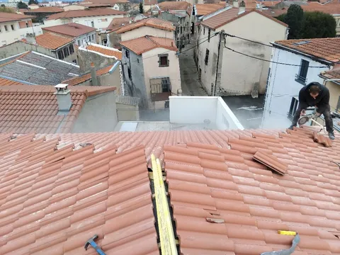 Chantier toiture