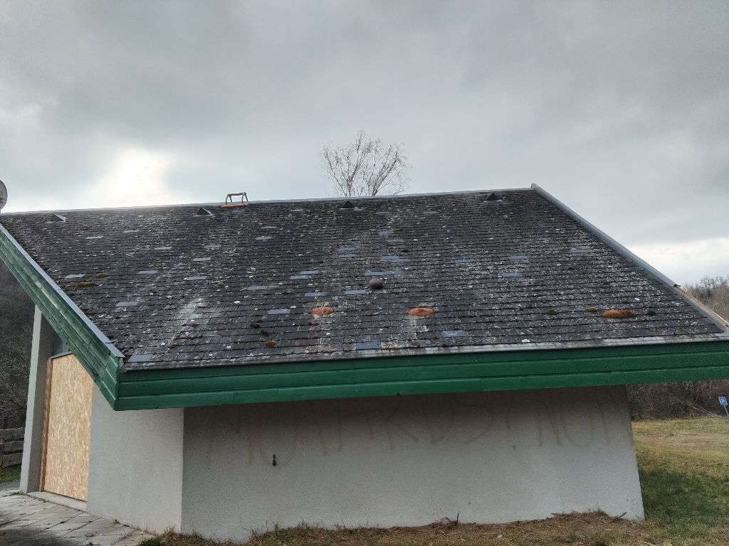 Toiture avant rénovation