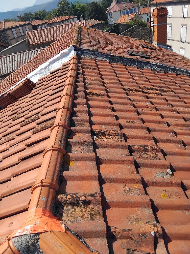 Toiture avant après